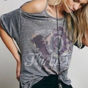 We the free cold shoulder T-shirt